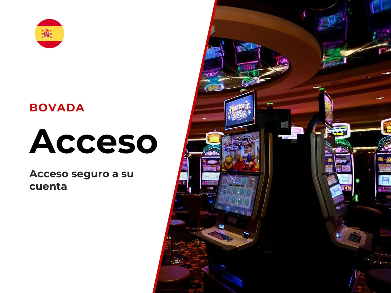 Acceso a Sports, Casino y Poker