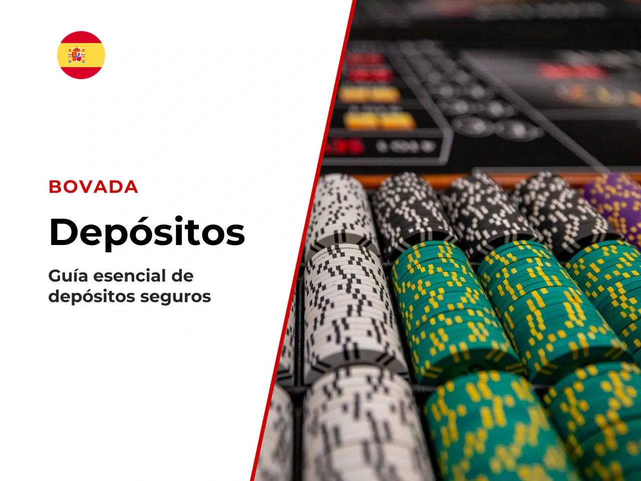 Checklist rápido antes de pulsar Depositar