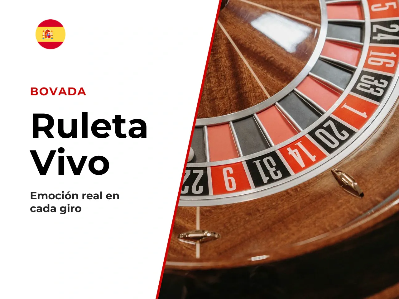 Live European Roulette crupier real, HD
