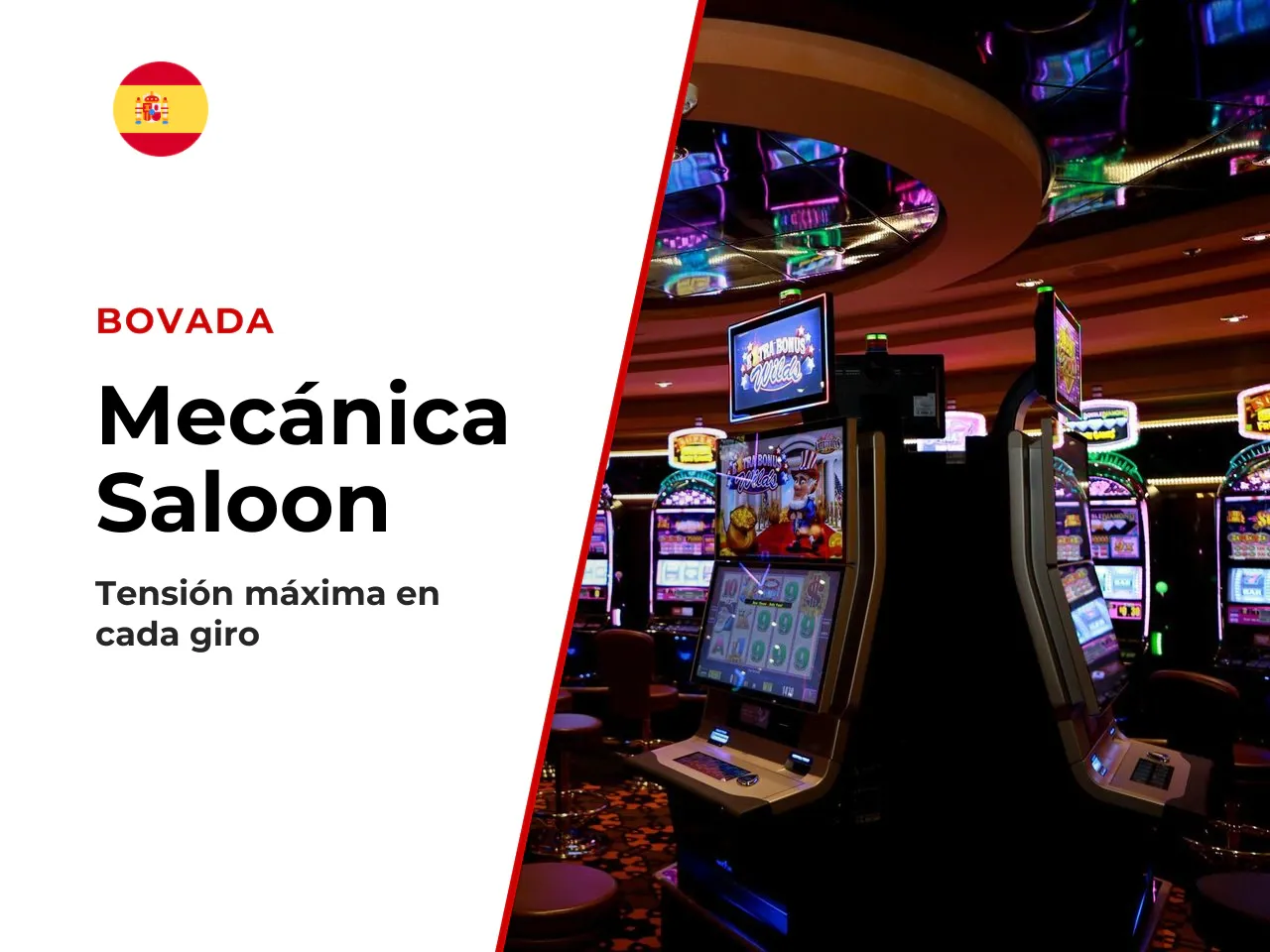 Tema Saloon, rodillos y mecánica de