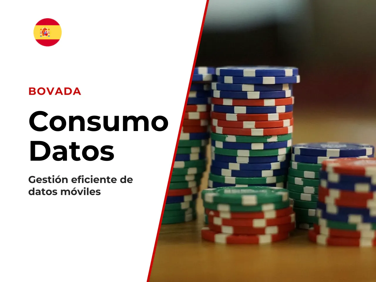 Consumo de datos móviles. El operador