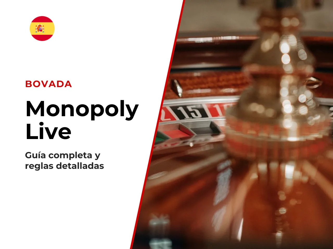 Monopoly Live juego con rueda y