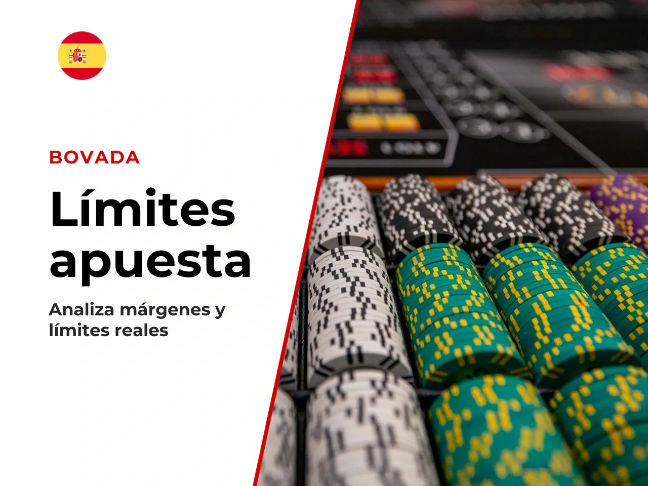 9. Márgenes y límites de apuesta