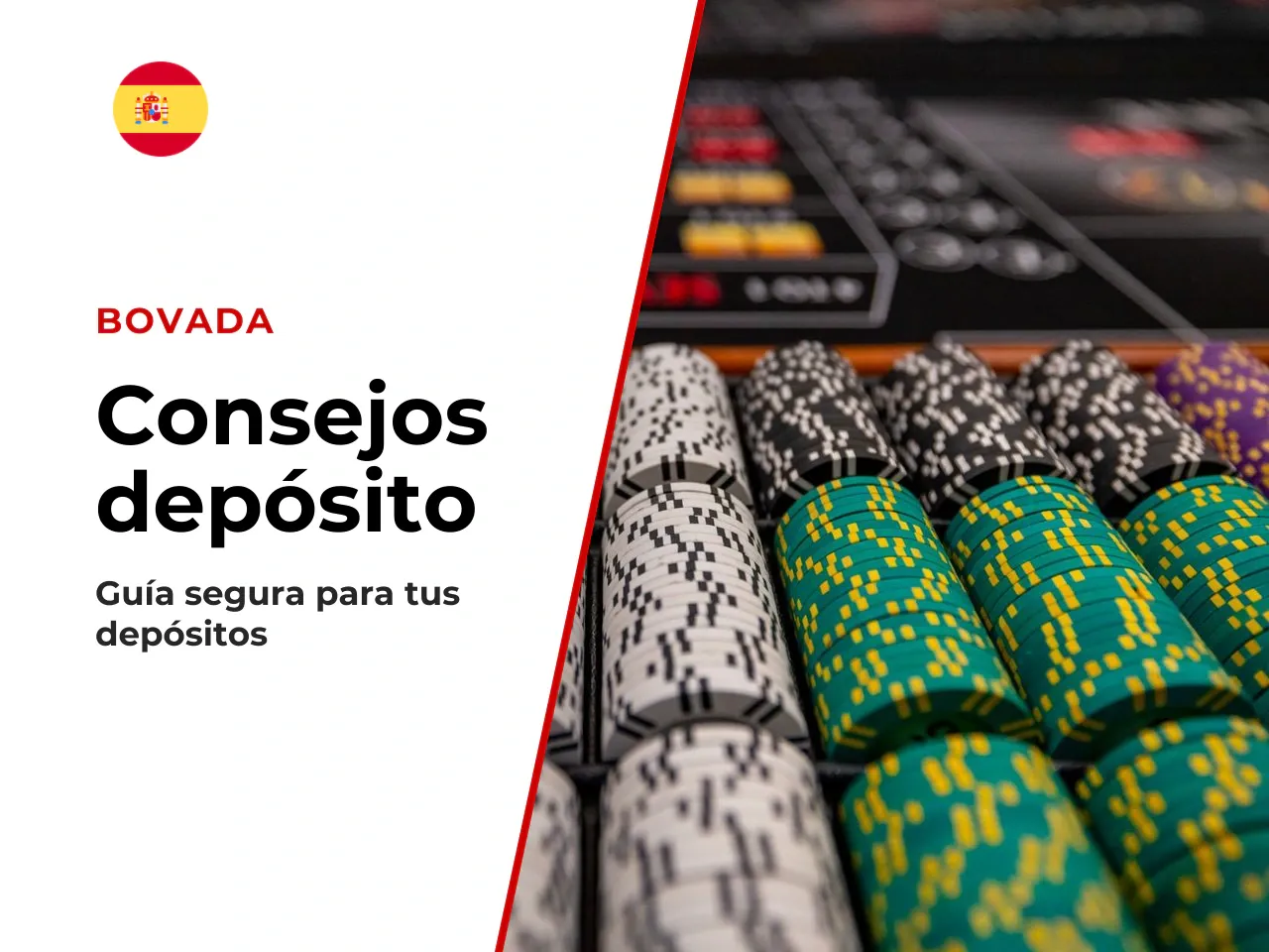 Qué comprobar antes de depositar en