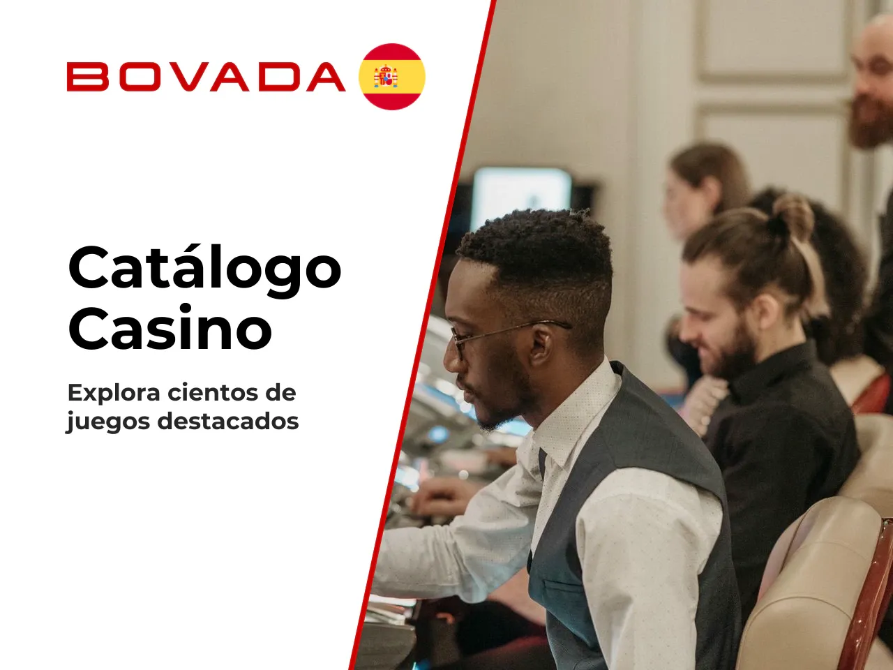 Casino, live dealer, games y póker